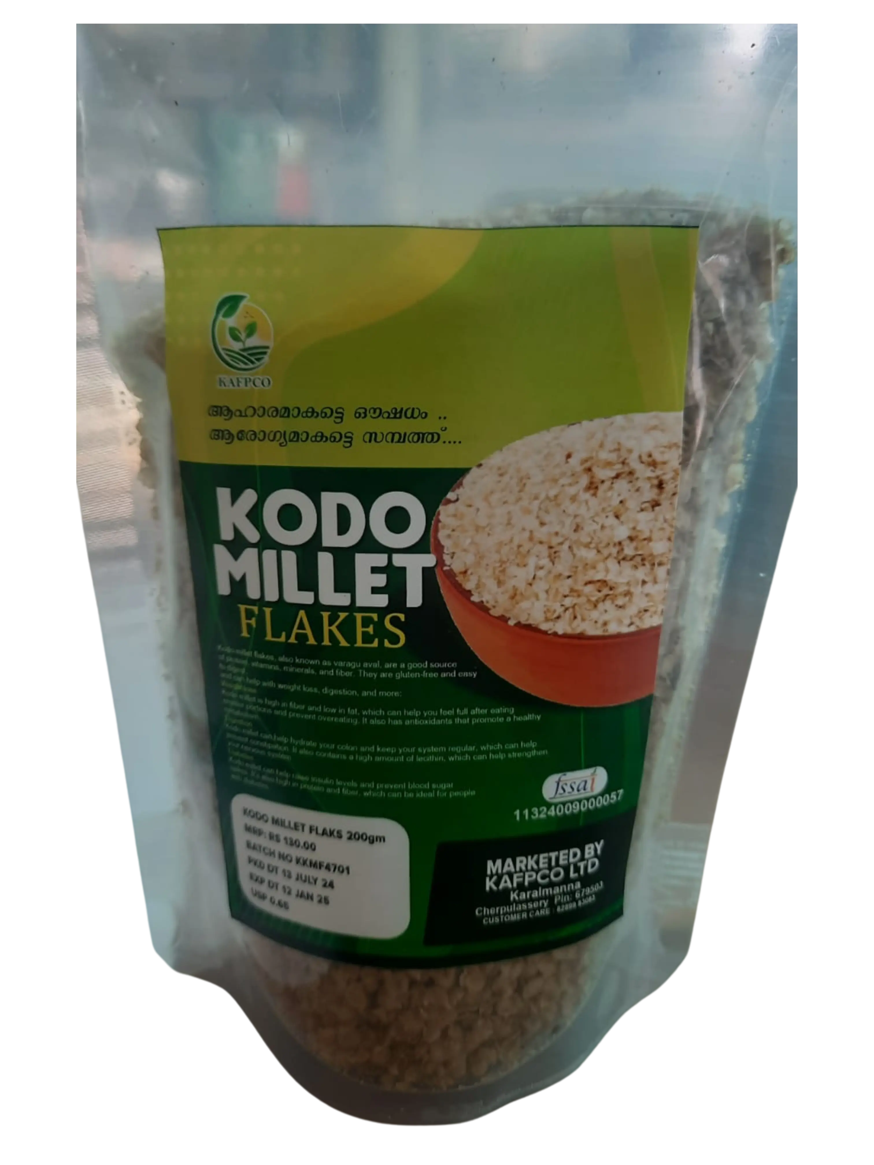 Kodo millet flakes